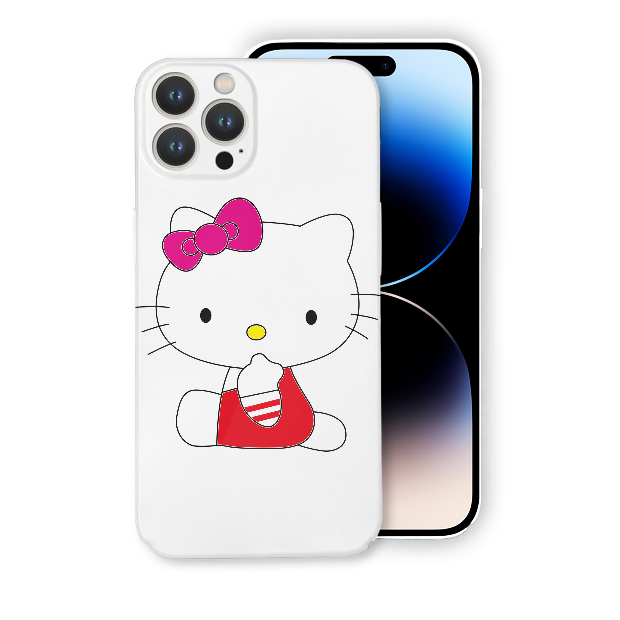 （画像用） Hello Kitty ハローキティ 【iPhone 14シリーズ対応】ハードケース